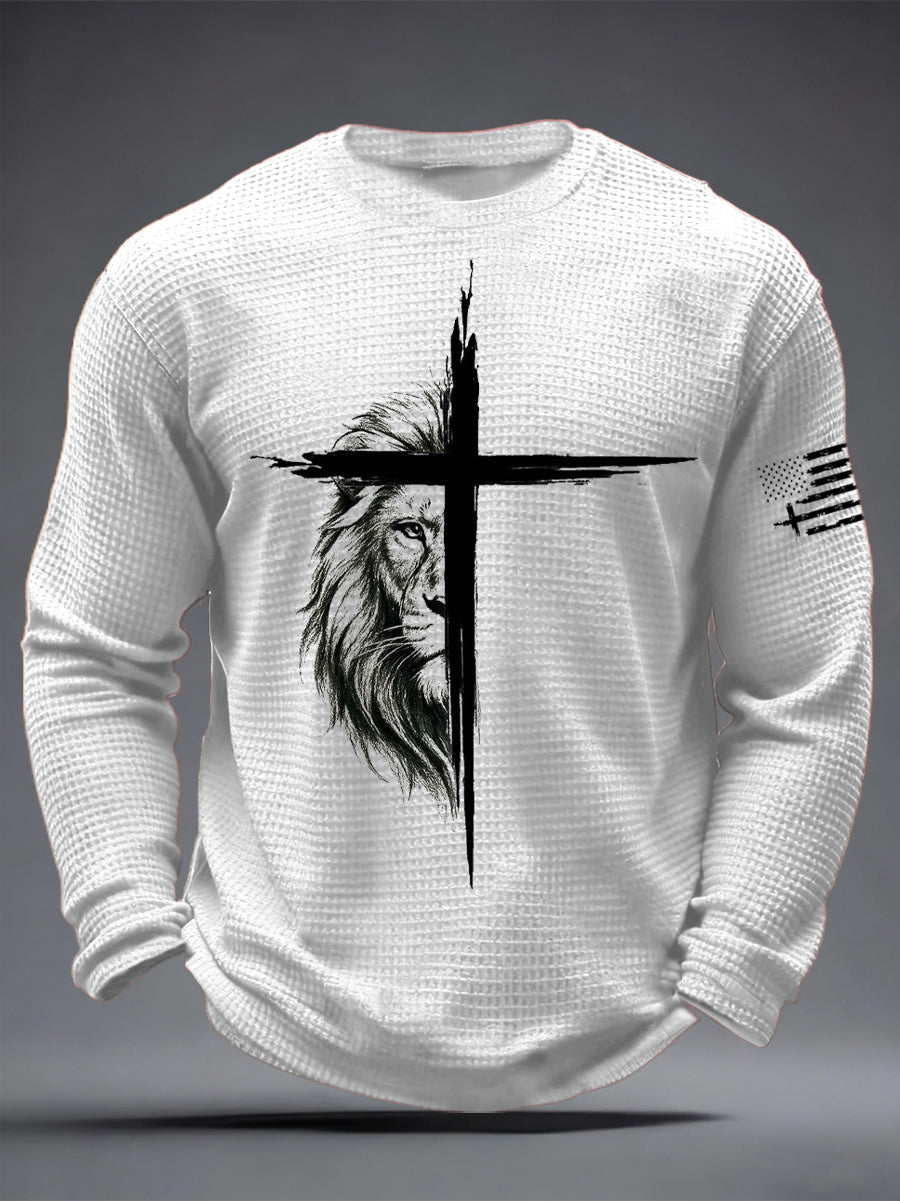 Men's Faith Waffle Top