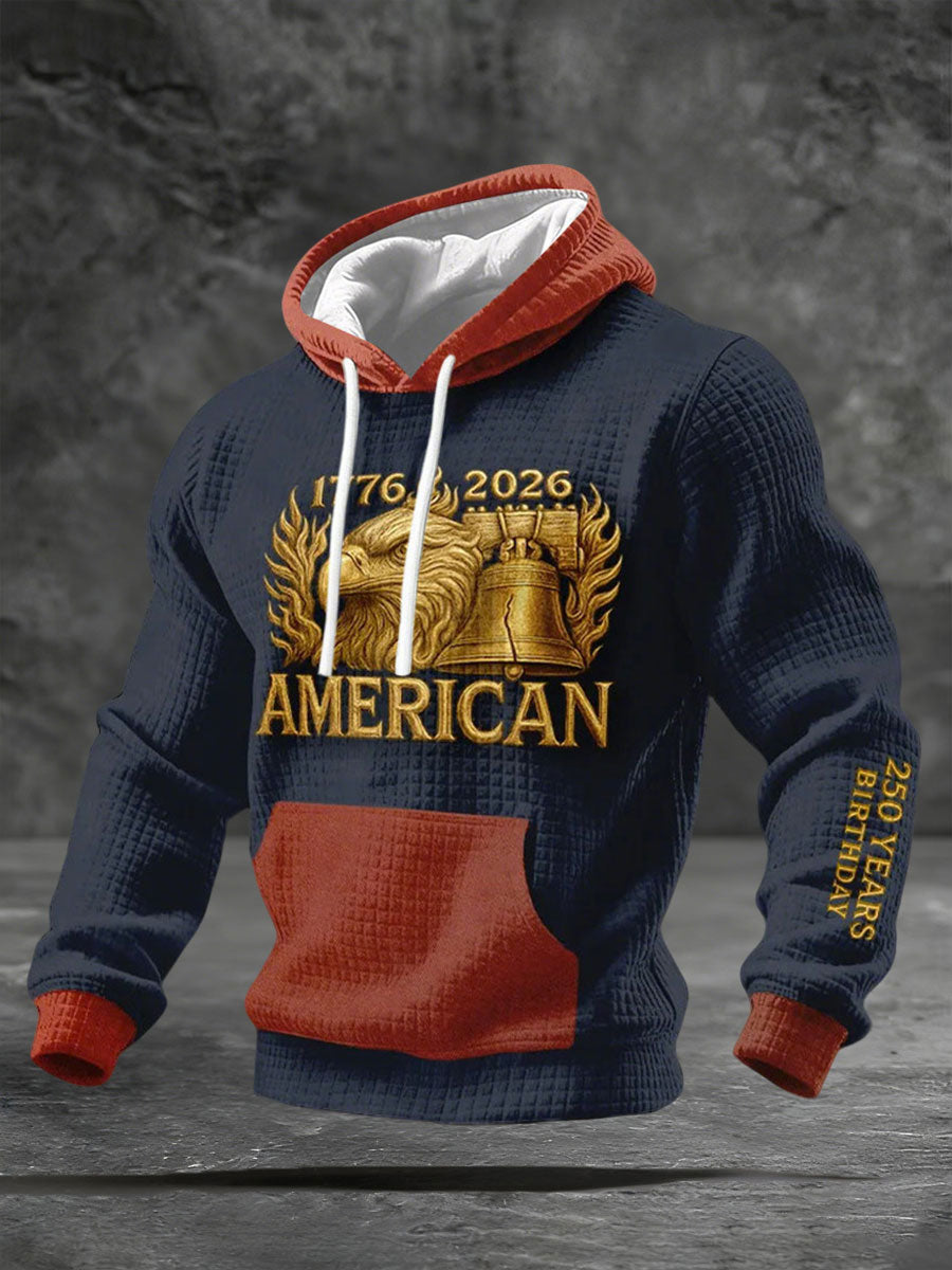 Men's 250 Print Casual Hoodie