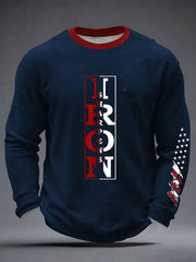Men's Iron Sharpens Iron Waffle Long Sleeve T-Shirt