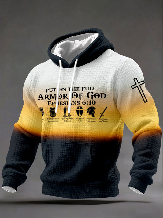 Men's 'Put on the Full Armor of God' Hoodies