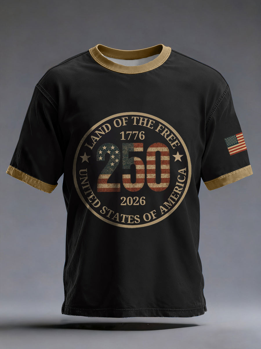 Men's 250th Anniversary Print T-Shirt