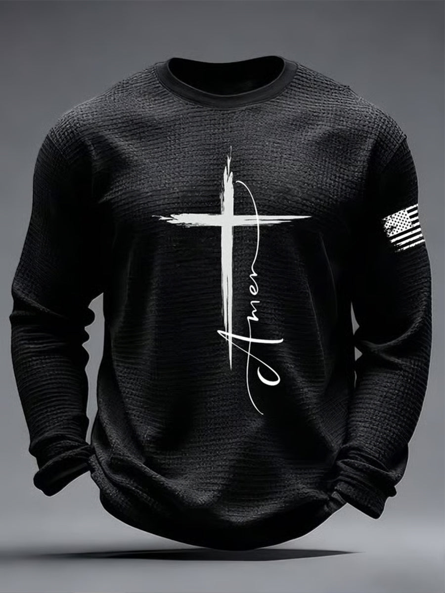 Men's Faith Waffle Top