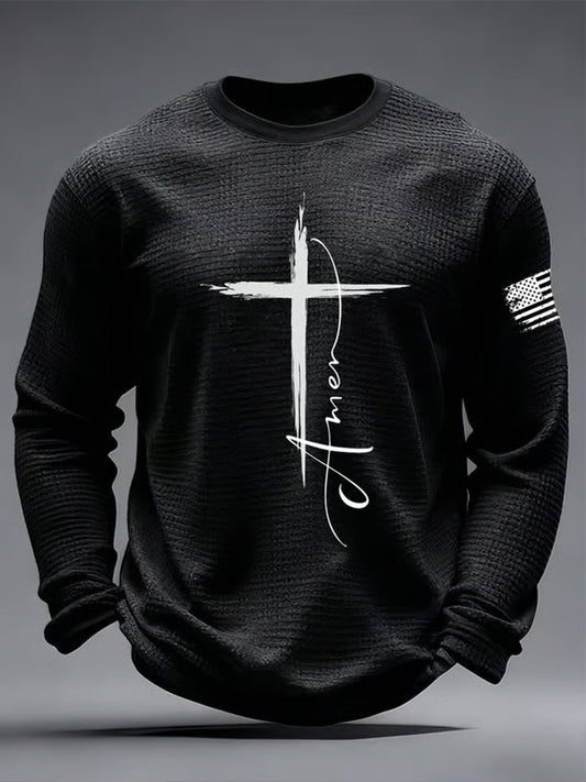 Men's Faith Waffle Top