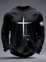 Men's Faith Waffle Top