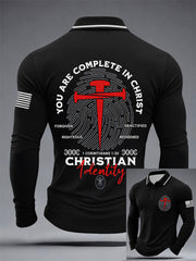 Men's You Are Complete In Christ Polo Shirts