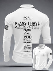 Men's 'For I Know the Plans I Have' polo shirts