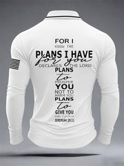 Men's 'For I Know the Plans I Have' polo shirts