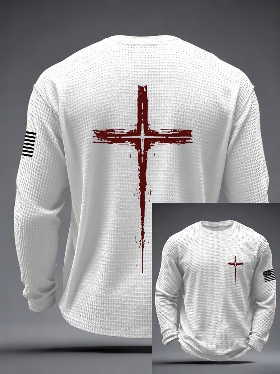 Men's Faith Waffle Top