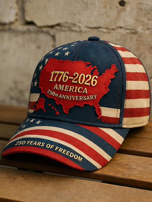Unisex 250th Anniversary Embroidered Hat