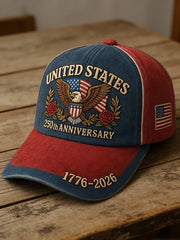 Unisex 250th Anniversary Embroidered Hat