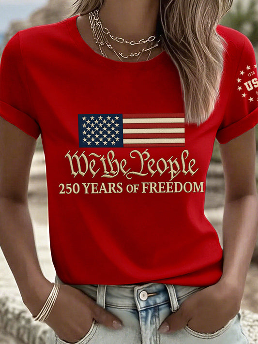 Women's 250th Anniversary Print T-Shirt