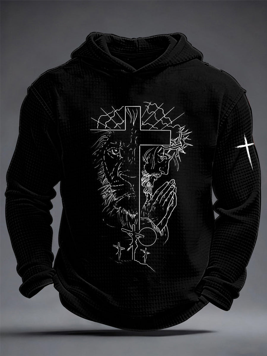 Men's Faith Waffle Hoodie