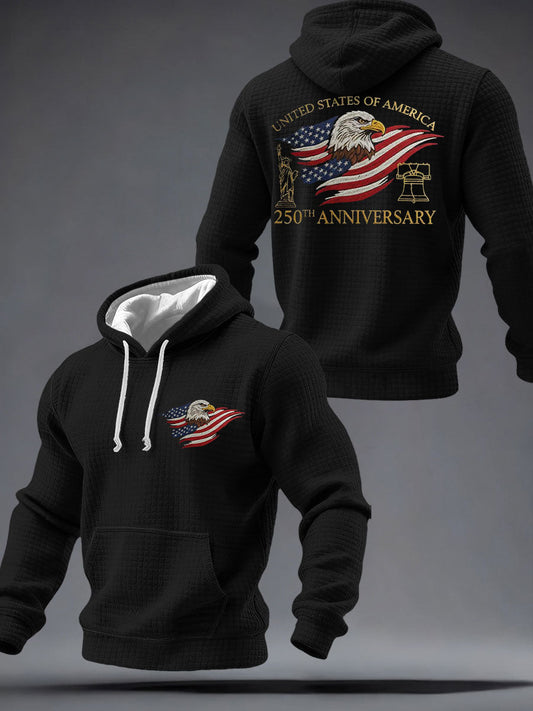 Men's 250 Print Casual Hoodie