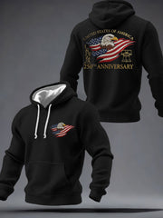 Men's 250 Print Casual Hoodie