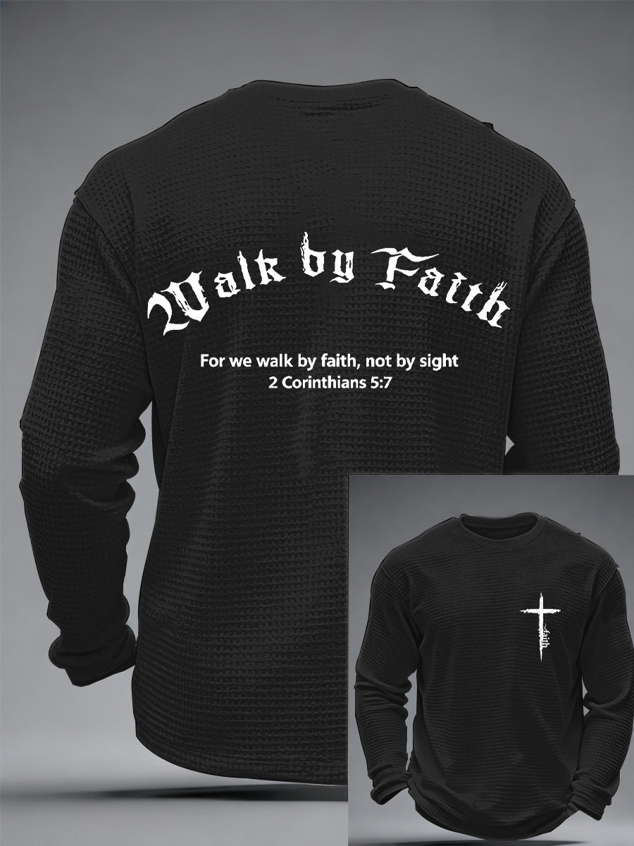 Men's Faith Waffle Top