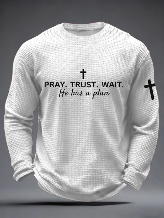 Men's Faith Waffle Top