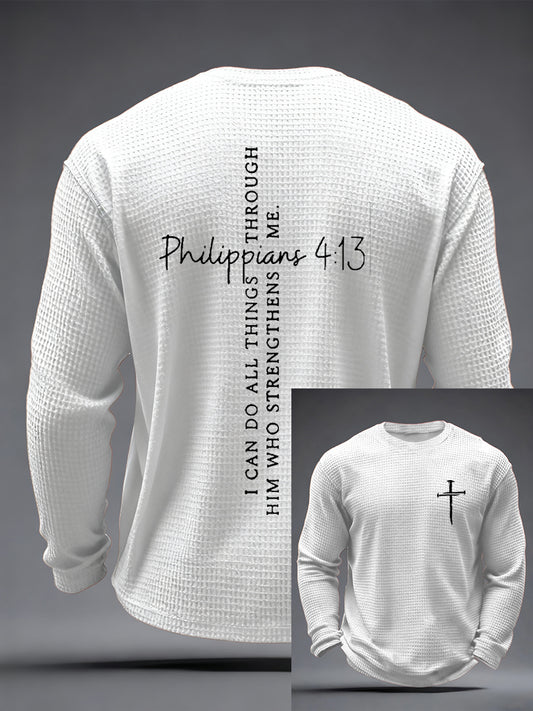 Men's Faith Waffle Top