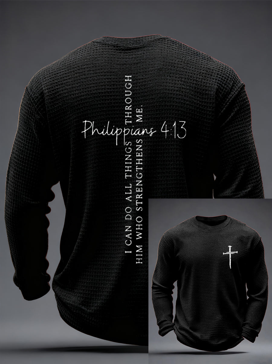 Men's Faith Waffle Top