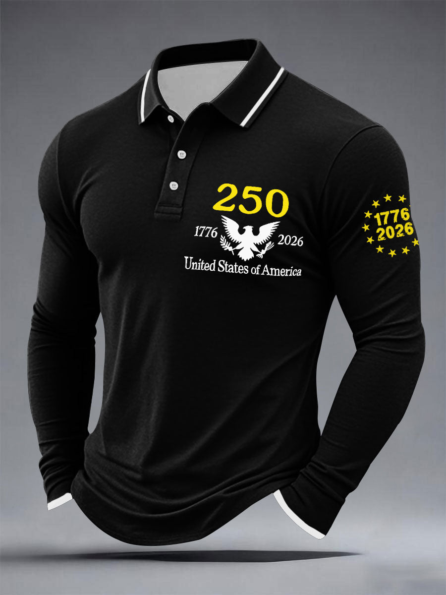 Men's 250 Years 1776-2026 tops