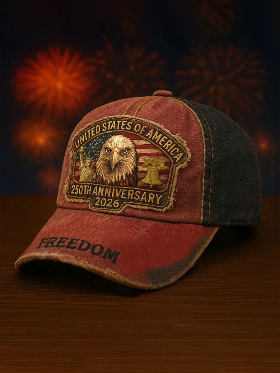 250th Anniversary Print Casual Unisex Cap