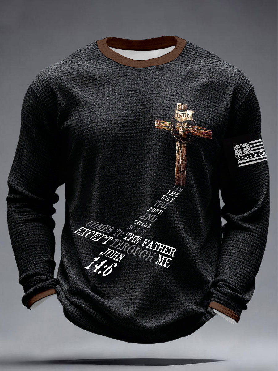 Men's Rooted in Christ Waffle T-Shirts
