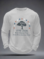 Men's 250 Waffle Long Sleeve T-Shirt
