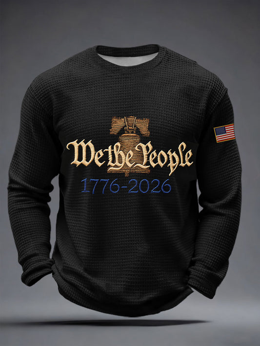 Men's 250 Waffle Long Sleeve T-Shirt