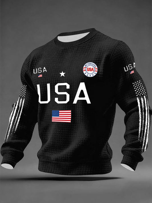 Men's USA Flag Sweatshirts