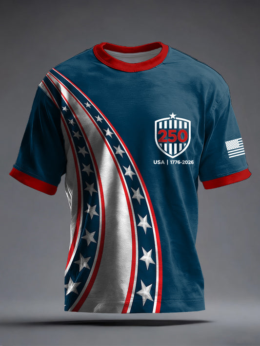 Men's 250th Anniversary Print T-Shirt