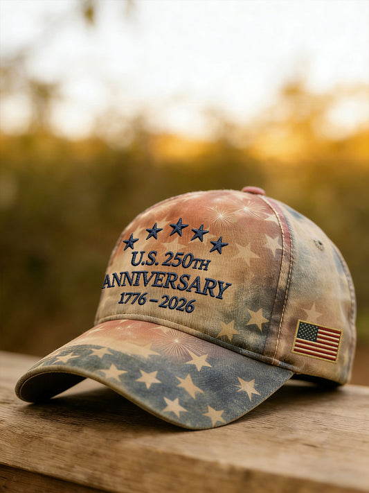 USA 250 Years Flag Neutral Hats