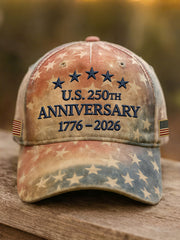 USA 250 Years Flag Neutral Hats