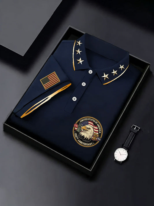 Men's 250 Years Flag Eagle Tops