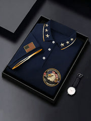 Men's 250 Years Flag Eagle Tops