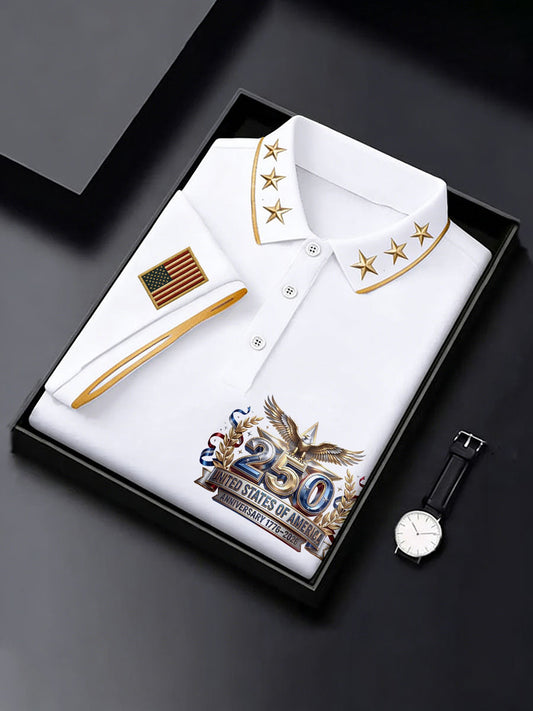 Men's 250 Years Flag Tops