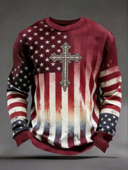 Men's Cross Waffle Casual T-Shirt