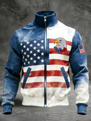 Men's  American Flag Eagle Jackets
