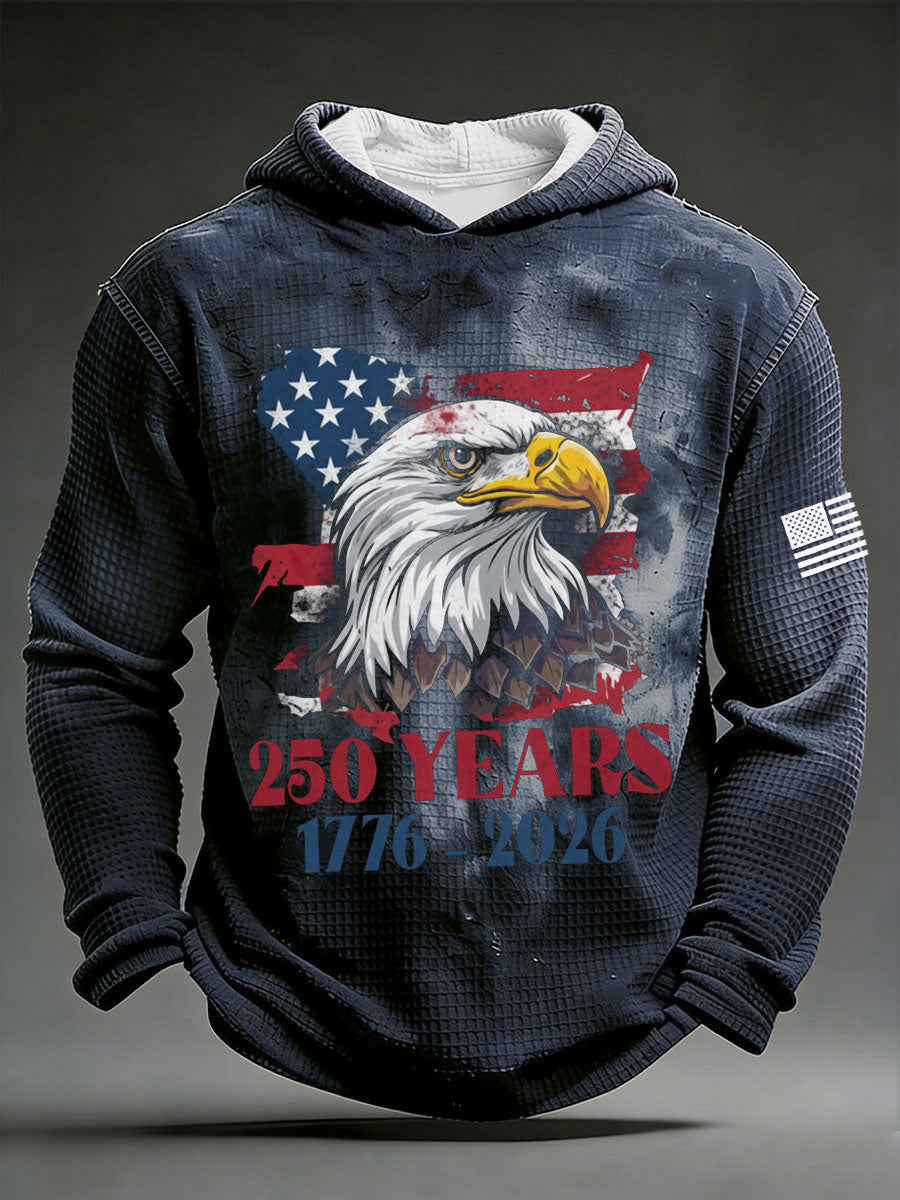 Men's 250 Years 1776-2026 Waffle Hoodeds