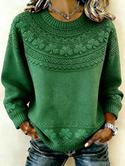 Women's St. Patrick's Day Printed Sweatshirt