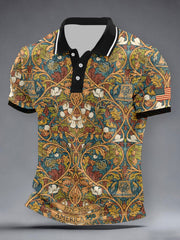 Men's 250th Anniversary Retro Floral Tops