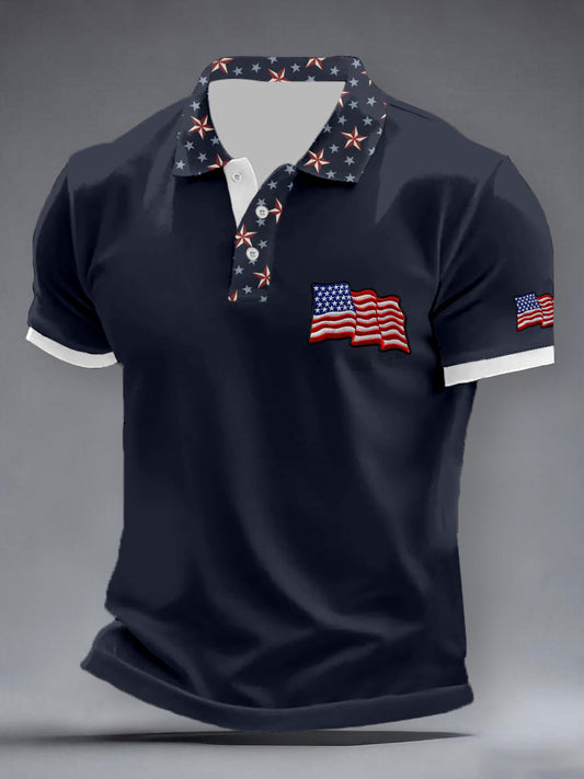 Men's USA Flag Tops