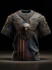 Men's USA Flag Eagle T-Shirts