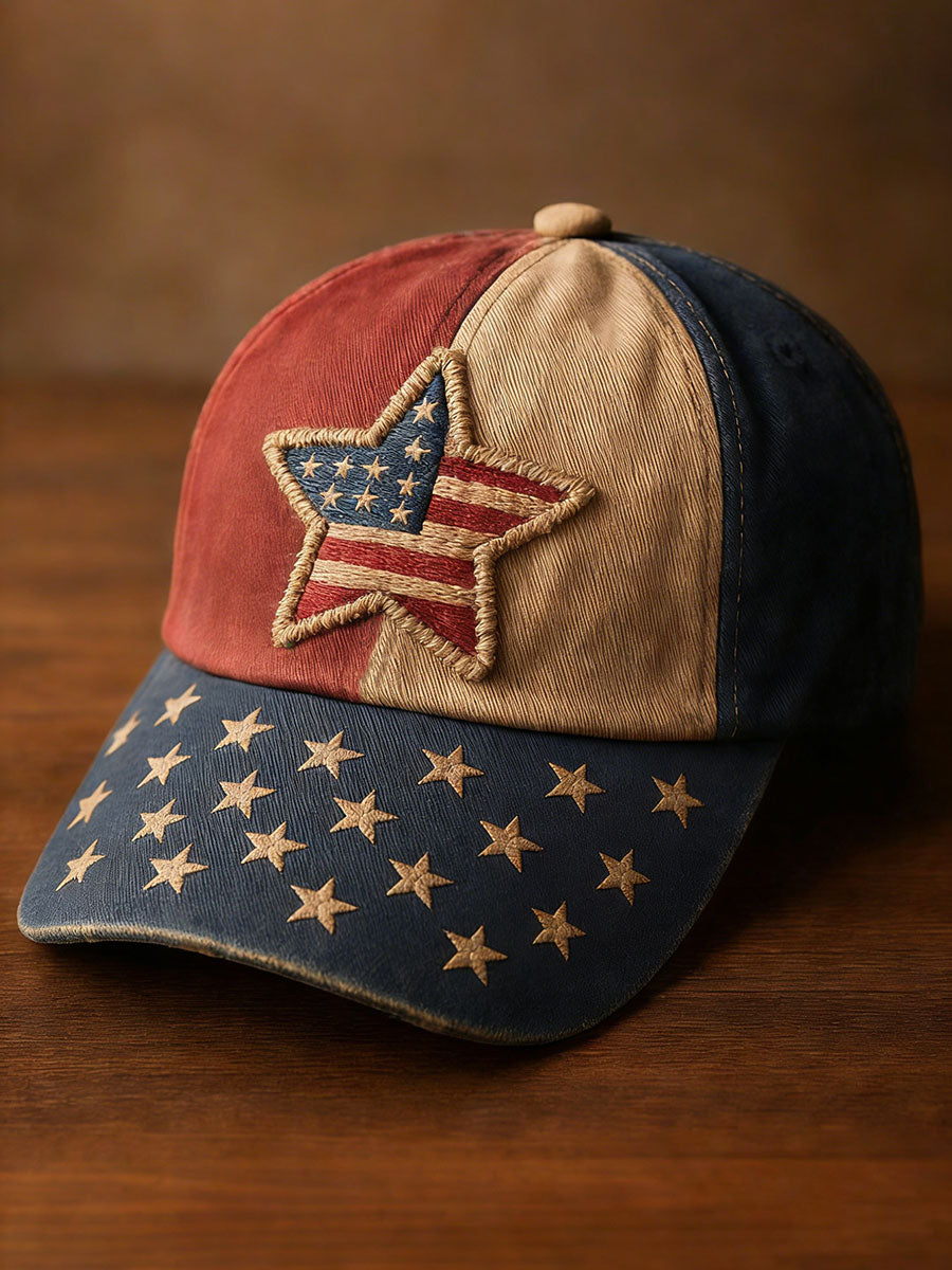 American flag neutral hats