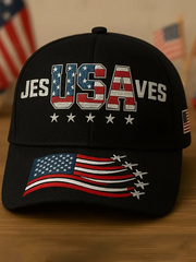 Unisex US Faith and Patriotism Printed Hat