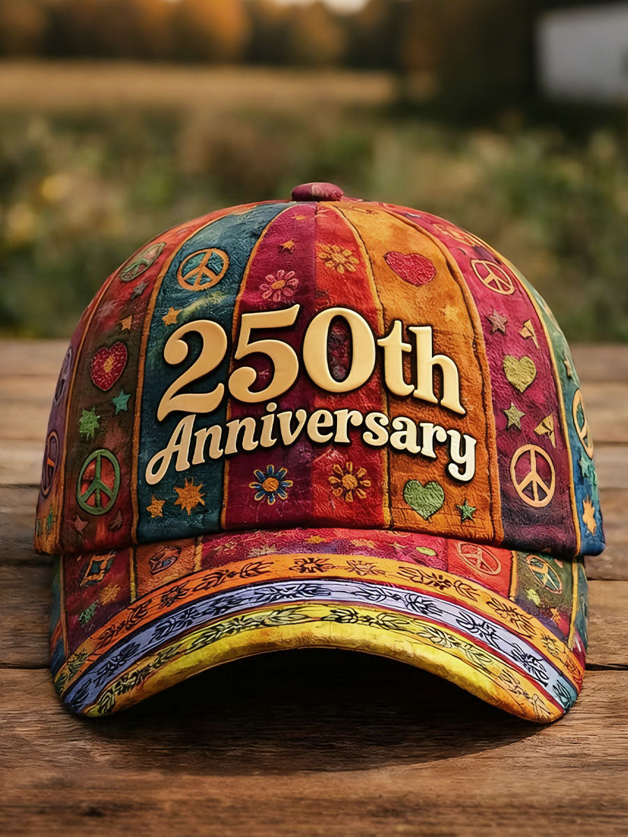 250th Anniversary Hippie Unisex Hats