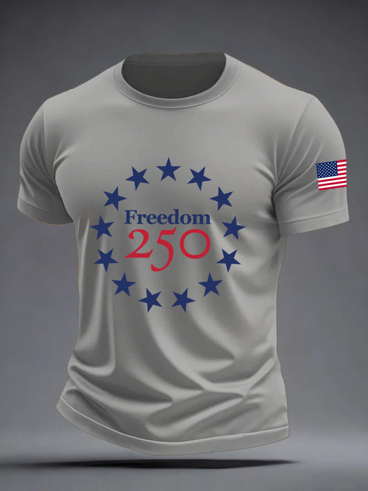 Men's Freedom 250th Anniversary Print T-Shirt
