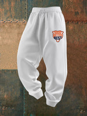 Men's Good Better Best Print Football Fans Gameday Casual Pants