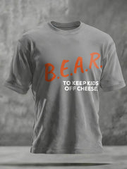 Unisex Bears Nation Football Lover Printed T-shirt