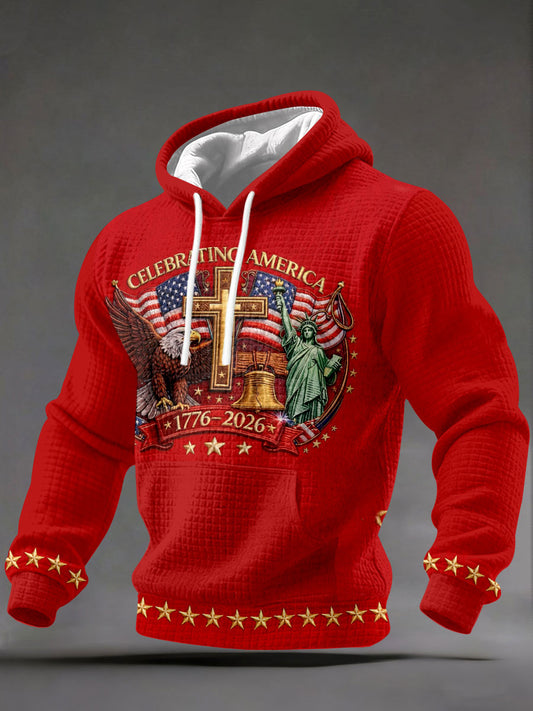 Men's celebrating America hoodies