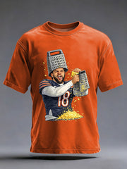 Men's Funny Gift For Football Fans Casual Tee