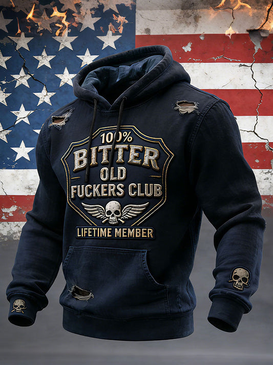 Men's Old Fuckers Club Hoodies